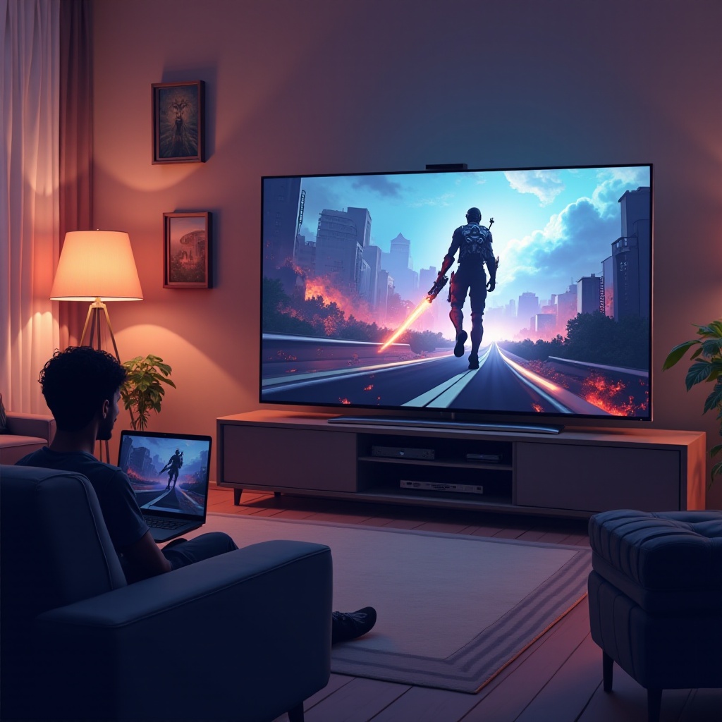 stream pc games to tv