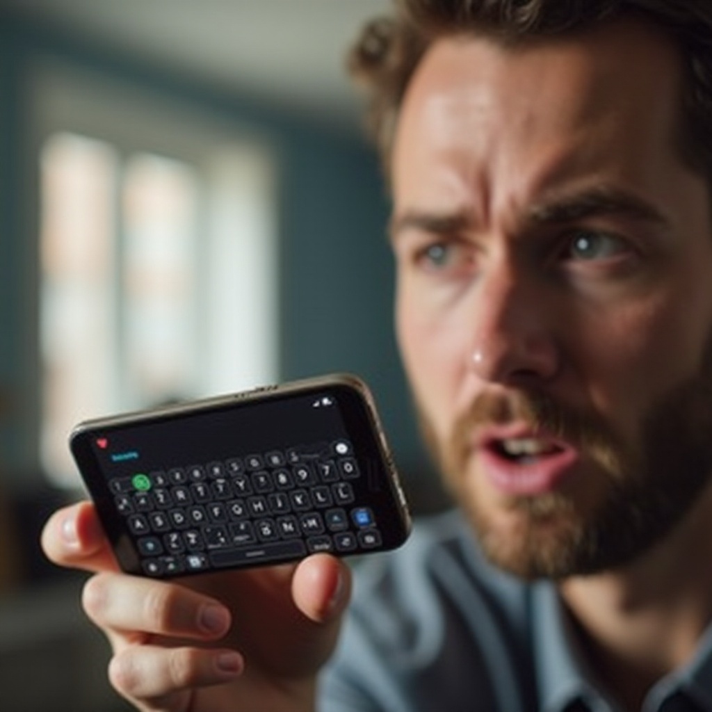 why is my iphone keyboard not working